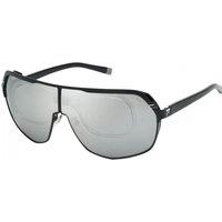 FILA Men's SFI12599530X Shield Sunglasses in Black