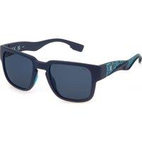 FILA Men's SFI463-53J99P Sunglasses in Blue