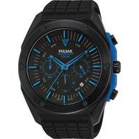 Pulsar Men's PT3465X1 45mm Quartz Watch in Black