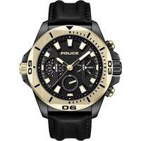 Police Men's PEWJF0022501 46mm Quartz Watch in Black