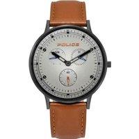 Police Men's PL.15968JSB-04 42mm Quartz Watch in Brown