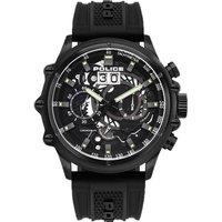 Police Men's 16018JSB-02P Luang 48mm Quartz Watch in Black