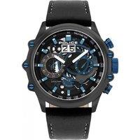 Police Men's PL.16018JSU-02 48mm Quartz Watch in Black