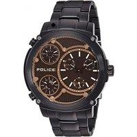 Police Men's PL.14830JBB-02M 52mm Quartz Watch in Black