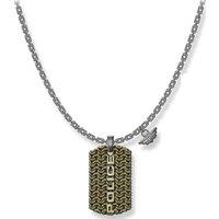 Police Men's PJ26565PSQG-03 Necklace in Gold