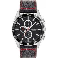 Spirit Men's SP1017 46mm Quartz Watch in Black