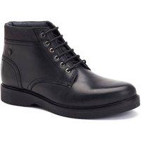 Base London Men's Dugan Waxy Boots in Black | Size: 7