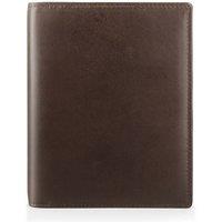PRIMEHIDE Men's Leather Wallet RFID Passport Holder in Brown