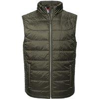 Russell Men's Nano Padded Bodywarmer in Dark Olive | Size: Medium