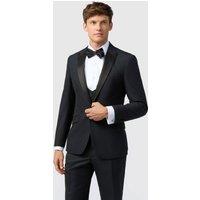 Alexandre Silver Label Men's Slim Fit Ellerton Dresswear Jacket in Black | Size: 54R