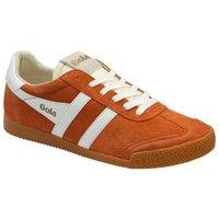 Gola Classics Men's 'Elan' Lace-Up Trainers in Orange | Size: 12