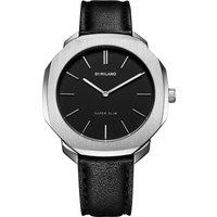 D1 Milano Men's SSLL01 36mm Quartz Watch in Black