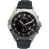 Chronotech Men's CT7636M-01 48mm Quartz Watch in Black