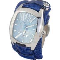 Chronotech Men's CT2039J-22 45mm Quartz Watch in Blue