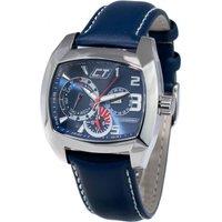 Chronotech Men's CC7049M-03 40mm Quartz Watch in Blue