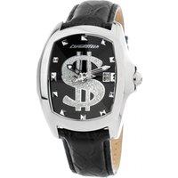 Chronotech Men's CT7896M-103 40mm Quartz Watch in Black