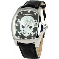Chronotech Men's CT7896M-102 41mm Quartz Watch in Black