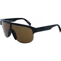 Italia Independent Men's 0911-009-GLS Sunglasses in Black