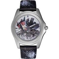 Marc Ecko Men's E07502G3 45mm Quartz Watch in Black