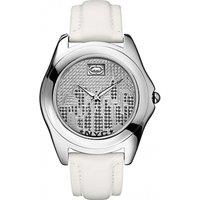 Marc Ecko Men's E08504G6 Quartz Watch in White