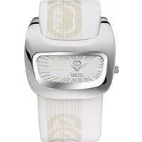 Marc Ecko Men's E15090G2 50mm Quartz Watch in White