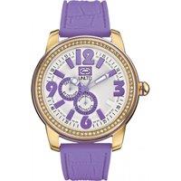 Marc Ecko Men's E13544G4 48mm Quartz Watch in Purple