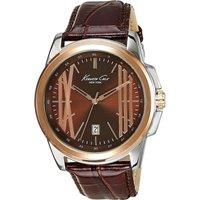 Kenneth Cole Men's IKC8096 44mm Quartz Watch in Brown