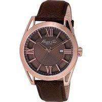 Kenneth Cole Men's IKC8073 44mm Quartz Watch in Brown