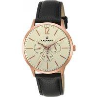 Radiant Men's RA415605 43mm Quartz Watch in Black