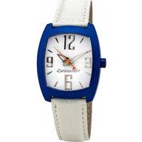 Chronotech Men's CT2050M-07 36mm Quartz Watch in White