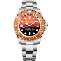 Bobroff Men's BF0004bn 44mm Automatic Watch in Silver