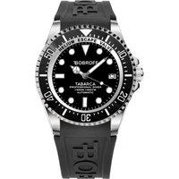 Bobroff Men's BF0001-BFSTN 44mm Automatic Watch in Black