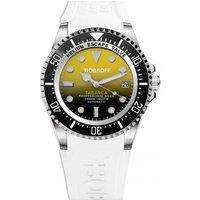 Bobroff Men's BF0008-BFSTB 44mm Automatic Watch in White