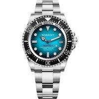 Bobroff Men's BF0009 44mm Automatic Watch in Silver