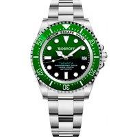 Bobroff Men's BF0002J1bv 44mm Automatic Watch in Silver