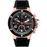 Bobroff Men's BF1002M15 43mm Quartz Watch in Black