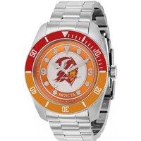 Invicta Men's IN-37238 NFL 47mm Quartz Watch in Silver