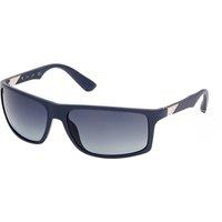 Web Eyewear Men's WE0293-6391V Sunglasses in Blue