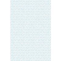 Hoopla Walls Mini Leaf - Sky 10m Wallpaper in Blue