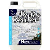 Homefront Patio Sealer for Indian Sandstone Concrete Paths Patios 5L in Clear