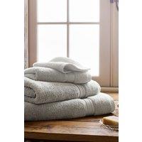 CHRISTY 'Serene' Pastel 100% Combed Cotton Towels in Light Grey