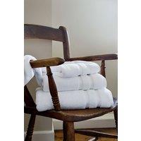 CHRISTY 'Signum' Heavyweight 100% Combed Cotton Towels in White