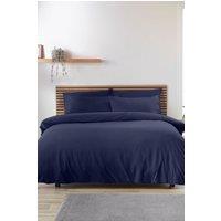Catherine Lansfield So Soft Non Iron Duvet Cover Set in Navy | Size: King