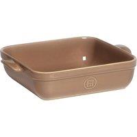 simpa Ceramic Gratin Dish 28cm in Light Brown