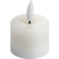 Hill Interiors Luxe Collection Natural Glow Led Tealight Candles (Pack Of 6) in Cream