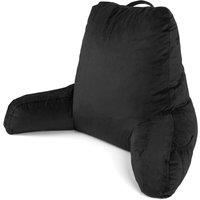 Dreamcatcher Reading Pillow Black Crushed Velvet Memory Foam Support Cushion