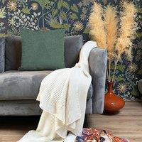 rucomfy Beanbags rucomfy 45x45cm Snug Cushion - Luxury Soft Home Decor Pillow in Dark Green | Size: 45x45 cm