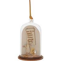 Gifts Direct 2 U Hanging Christmas Tree Bauble Ornament - Dear Santa Cheese Cheese