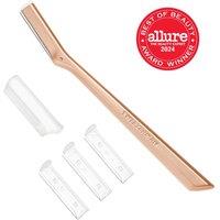 Tweezerman Facial Razor in Rose Gold