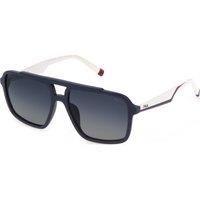 FILA SFI460-57D82P Square/Rectangle Sunglasses in Blue